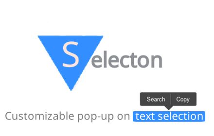 Selecton — Selection Popup. Copy And Search Download for Mozilla