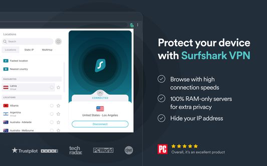 Surfshark VPN - Protect your device with Surfshark VPN