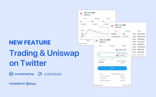Trading & Uniswap on Twitter.