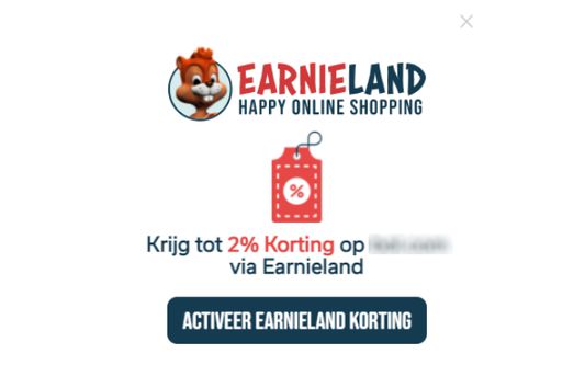 Activate Earnieland on webshop