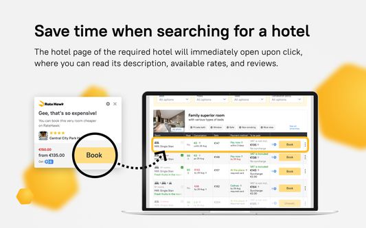 Save time when searching for a hotel
