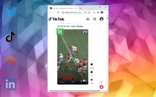 With Social Media Bot you can download videos from TikTok posts for free! Download videos from the main wall page as well as from the hashtag posts.
