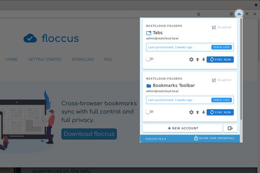 Add multiple accounts to multiple servers or for multiple folders as well as the tab bar.