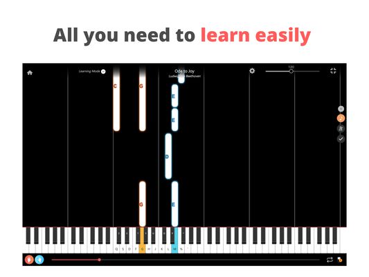 Learn piano easily
