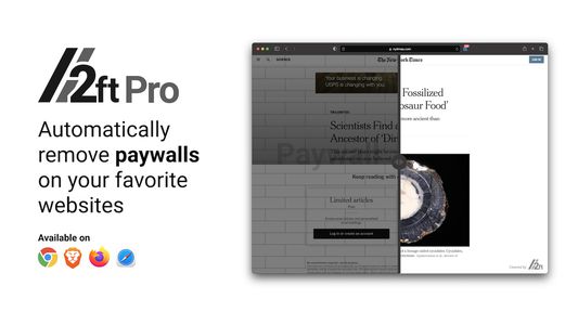 Remove paywalls from your favorite sites automatically