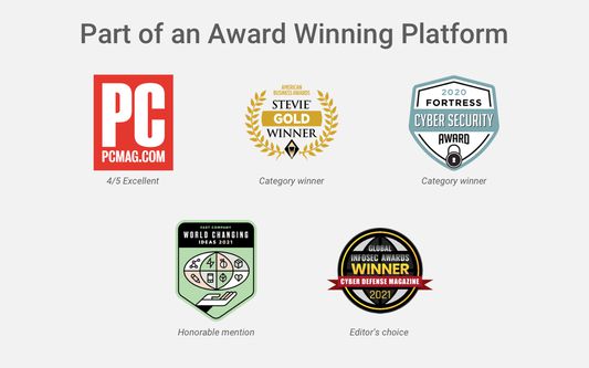 Part of an award winning and recognized platform.
