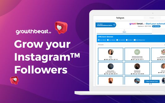Growthbeast - Instagram Automation Tool Increase your Instagram followers by following users on Instagram.