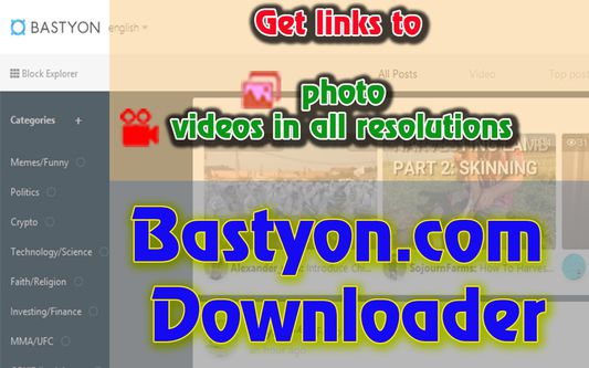 Bastyon.com downloader