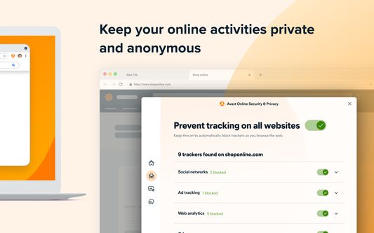 Keep your online activities private and anonymous