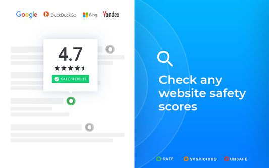 Check any Website Safety Scores