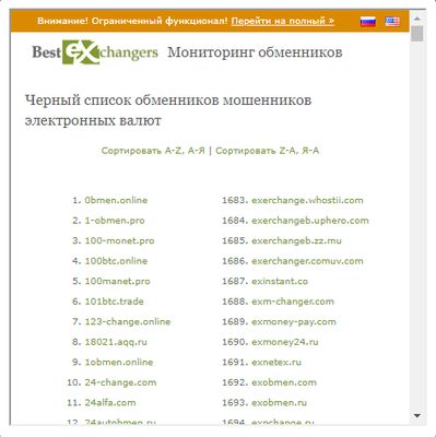 Список обменников на биткоин обмен валюты москве шекели