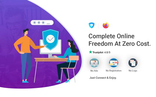 Complete online freedom at Zero Cost