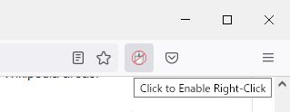 Browser Action Button