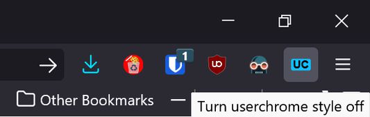 Toggle a single style with the toolbar button