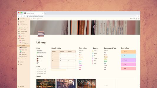 Library Theme