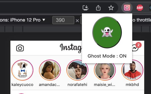 Insta Ghost On