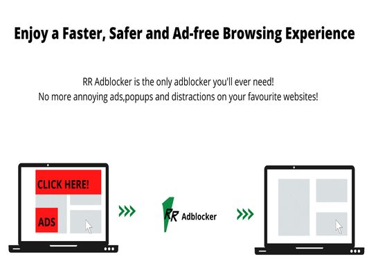 Tired of Ads?
Use RR Adblocker to get faster and smoother browsing experience