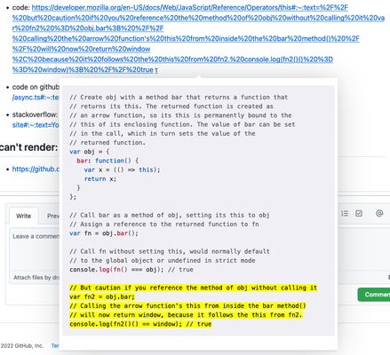 Text fragment preview: complex context preview is supported