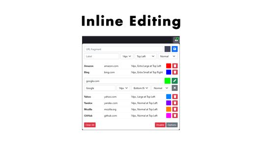 Environment Marker - Inline Editing