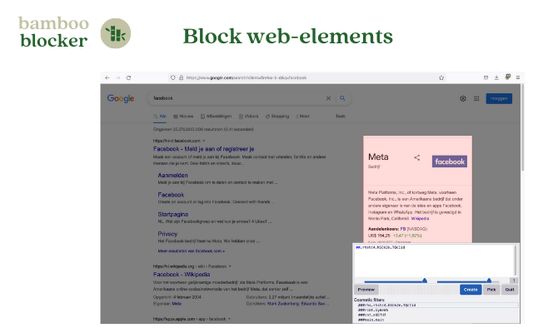 Block Web Elements