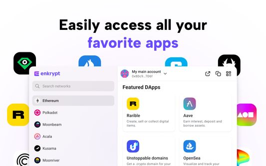 Easily access all your favorite apps