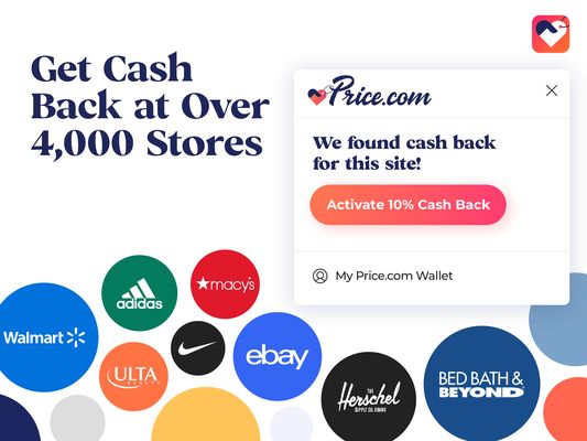 Get Cash Back at Over 4,000 Stores