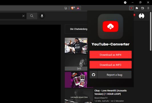 YouTube-Converter Mozilla Addon download