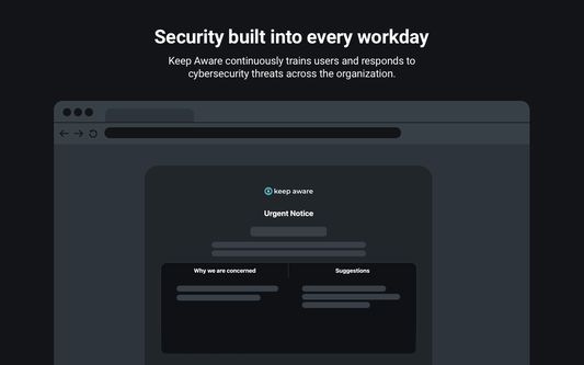 Security built into every workday