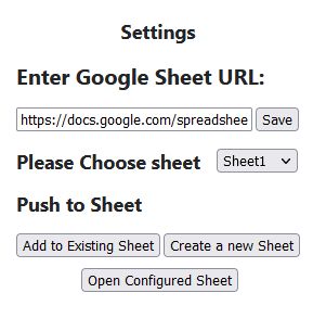 Pop up Screen to Fetch Data to Google Sheets