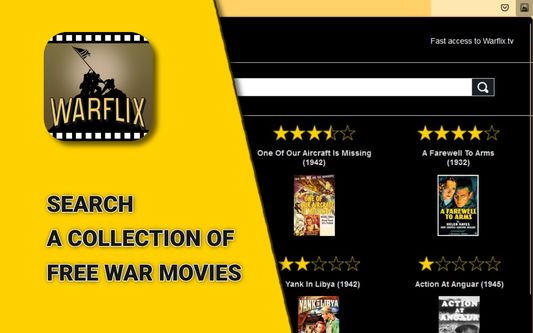 Free war movies from public domain