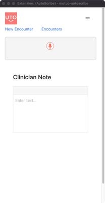 Home page for clinicians