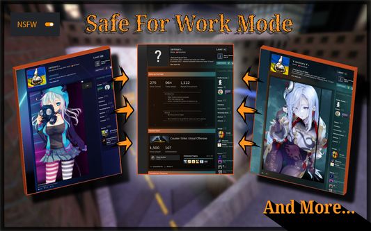 NSFW - Not Safe For Work feature showcase.