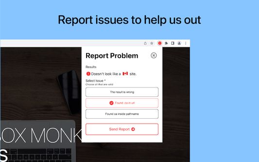 Report issues to help us out.