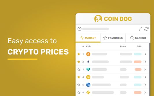 Easily check cryptocurrency prices