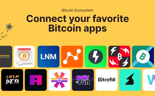 Connect your favorite bitcoin apps