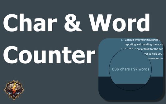 Chra and Word Counter