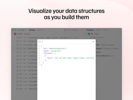 Visualize your data structures as you build them
