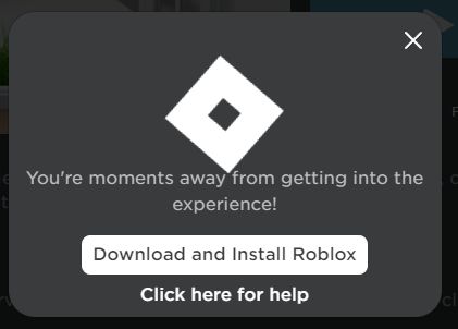 New Roblox Starting UI
