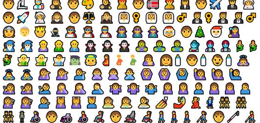 Collection of 1000s of Emojis.