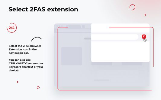 Select 2FAS extension
