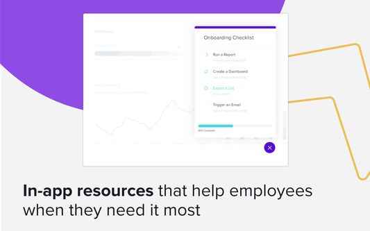 In-app resources that help employees when they need it most