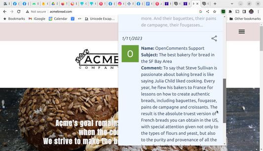 Acme Bread review. Berkeley, California.