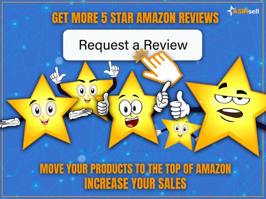 Get more 5-Star reviews with ASINsell. Move your products to the top of Amazon and increase your sales.
