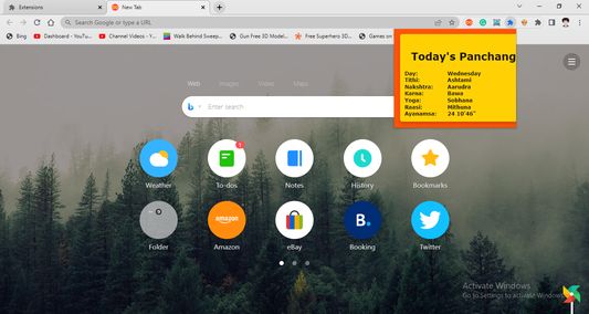 This is zoom out screenshot of extension.