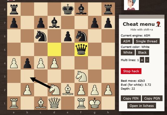 FPS Chess Cheats, Cheat Codes, Hints and Walkthroughs for PC