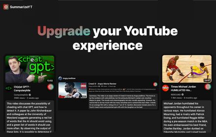 Upgrade your YouTube experience!