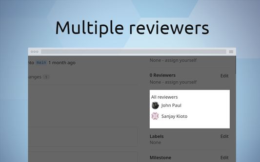 Multiple reviewers
