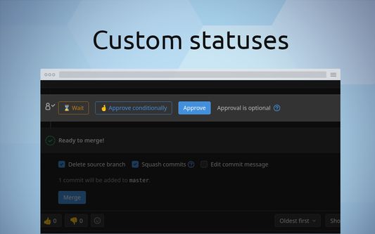 Custom statuses