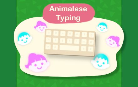 Animalese Typing Logo.