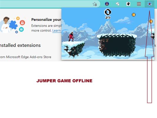 Play JUMPER Game Offline .